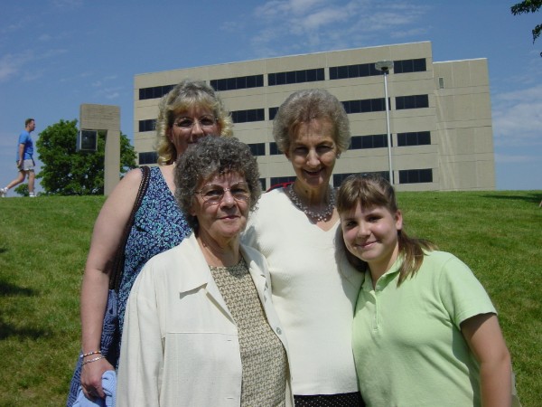 four generations of women, again...