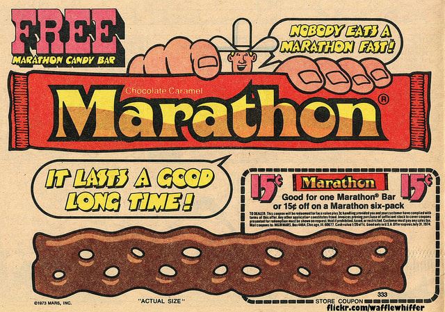 Marathon candy bar